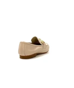 Ivoire0055a Ivoire 321 Cuir Beige Nude*Femme Mocassins