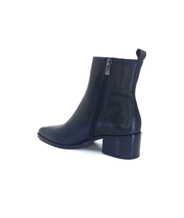 roberto lenzi Ivoire 20706 Cuir Black*Femme Bottines