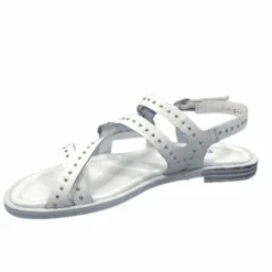 Ivoire0401a Ivoire 500.4301 Cuir Blanc*Femme Sandales