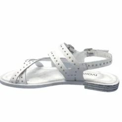 Ivoire0401a Ivoire 500.4301 Cuir Blanc*Femme Sandales