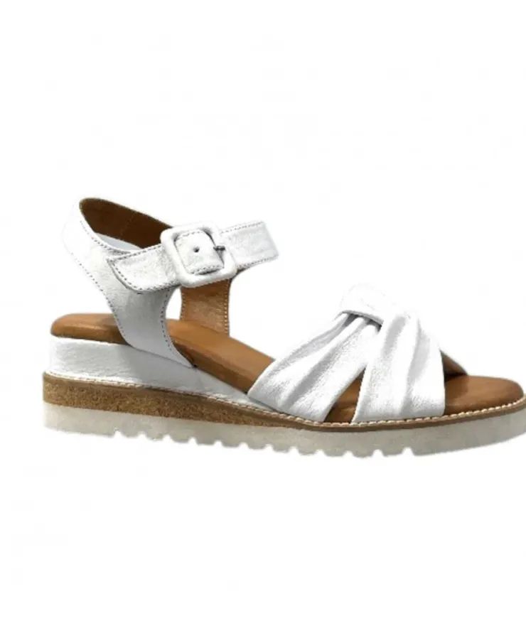 erdo Ivoire 1613.0092 Cuir Blanc*Femme Sandales