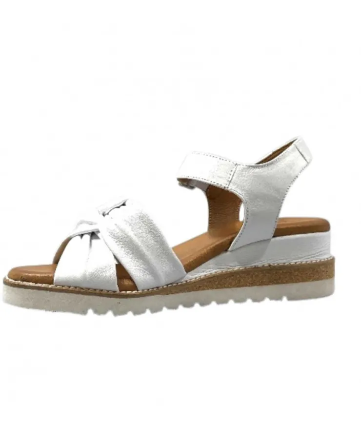 erdo Ivoire 1613.0092 Cuir Blanc*Femme Sandales