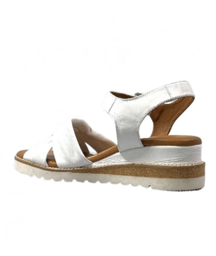 erdo Ivoire 1613.0092 Cuir Blanc*Femme Sandales