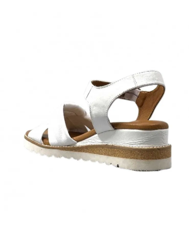 erdo Ivoire 1613.0092 Cuir Blanc*Femme Sandales