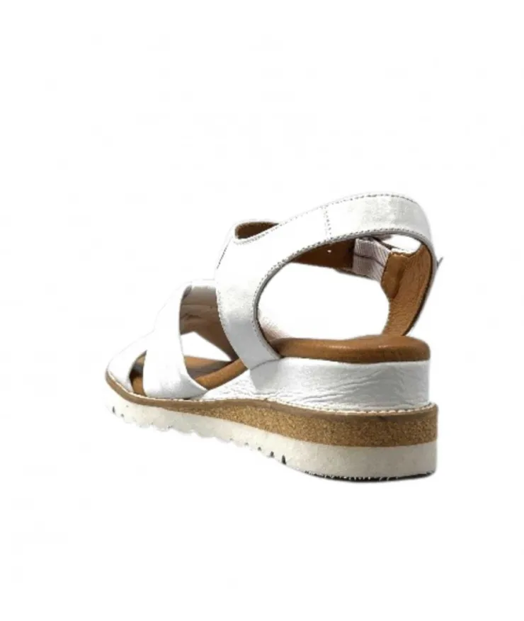 erdo Ivoire 1613.0092 Cuir Blanc*Femme Sandales