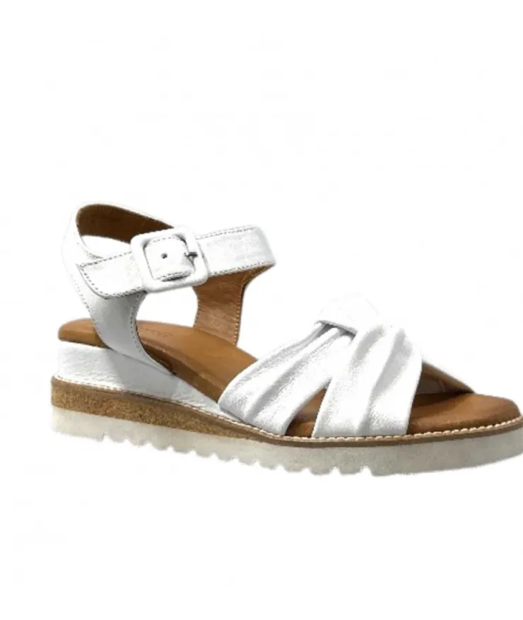 erdo Ivoire 1613.0092 Cuir Blanc*Femme Sandales