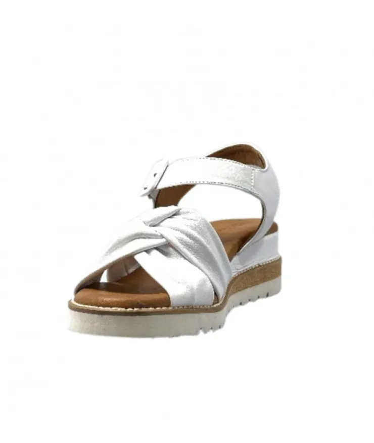 erdo Ivoire 1613.0092 Cuir Blanc*Femme Sandales