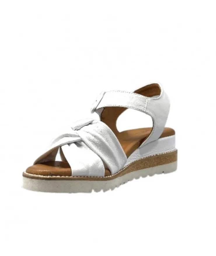 erdo Ivoire 1613.0092 Cuir Blanc*Femme Sandales