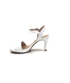 Ivoire0469 Ivoire 2674 Cuir Blanc*Femme Sandales