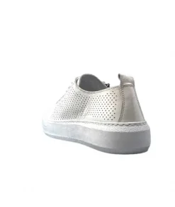 s and m / shoes market Ivoire 382.510 Cuir Blanc*Femme Baskets