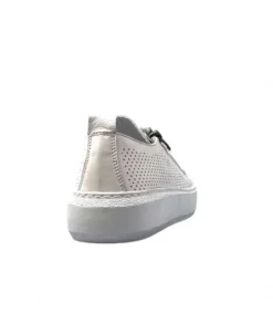 s and m / shoes market Ivoire 382.510 Cuir Blanc*Femme Baskets