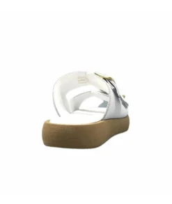top tris srl Ivoire 8022-02 Cuir Blanc*Femme Mules