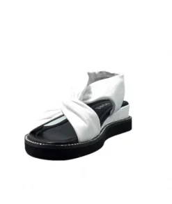 Ivoire-354 Ivoire 107614 Cuir Blanc*Femme Sandales