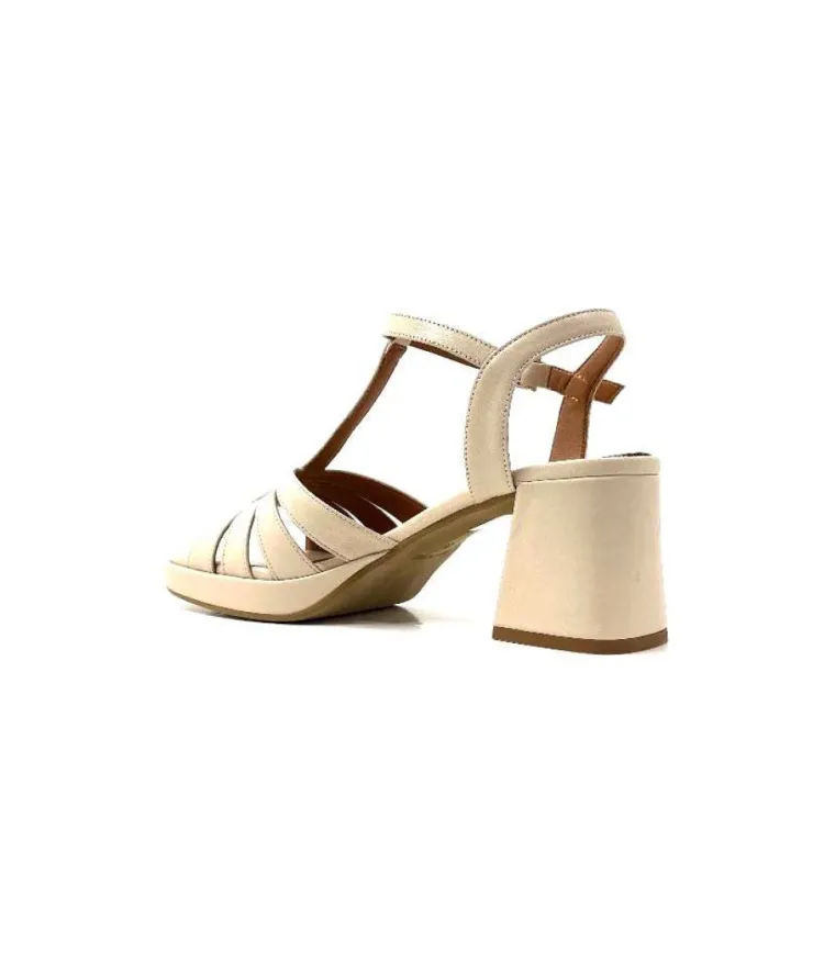 Ivoire0330 Ivoire 802 Cuir Creme*Femme Sandales