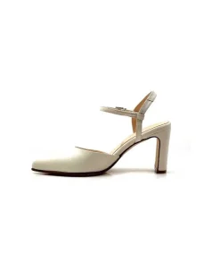 Ivoire0104a Ivoire 51190 Cuir Creme*Femme Escarpins