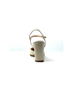 Ivoire0104a Ivoire 51190 Cuir Creme*Femme Escarpins