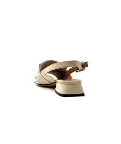Ivoire0330 Ivoire 310 Cuir Creme*Femme Sandales