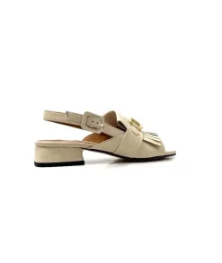 Ivoire0330 Ivoire 310 Cuir Creme*Femme Sandales