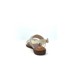 Ivoire0203a Ivoire 1078 Cuir Creme Avorio*Femme Sandales