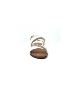 Ivoire0203a Ivoire 1078 Cuir Creme Avorio*Femme Sandales