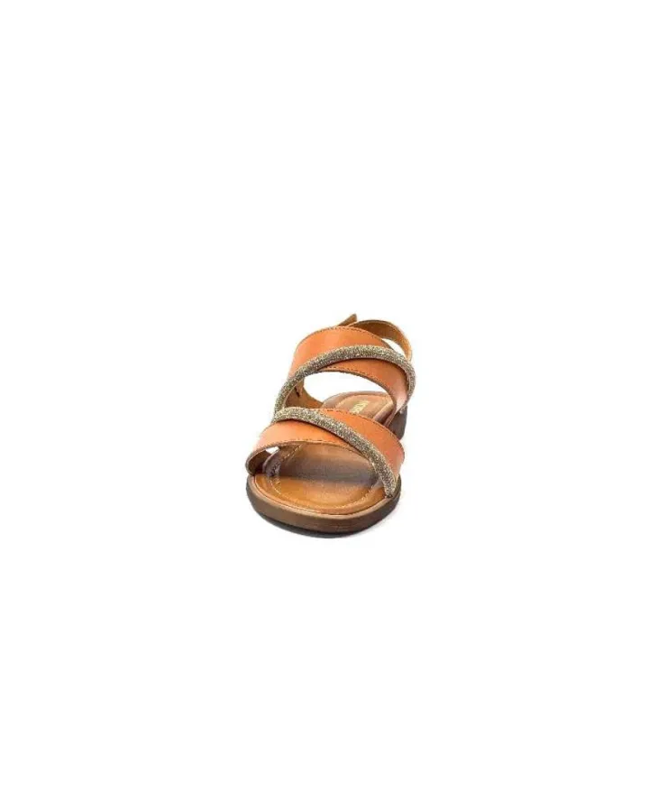 Ivoire0203a Ivoire 1078 Cuir Cuoio*Femme Sandales