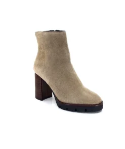 Ivoire0104a Ivoire 50183 Cuir Daim Sand*Femme Bottines