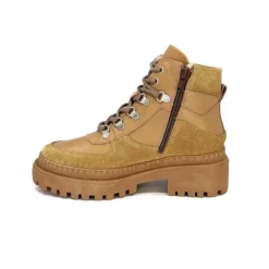 Ivoire0209b Ivoire 12301 Cuir Daim Taupe*Femme Fourrées