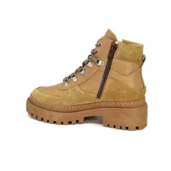 Ivoire0209b Ivoire 12301 Cuir Daim Taupe*Femme Fourrées