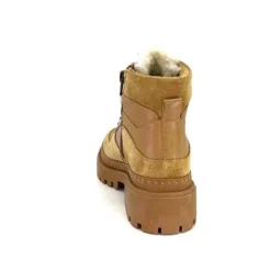 Ivoire0209b Ivoire 12301 Cuir Daim Taupe*Femme Fourrées