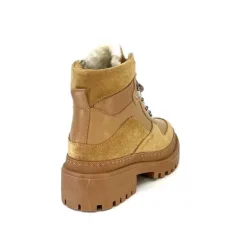 Ivoire0209b Ivoire 12301 Cuir Daim Taupe*Femme Fourrées