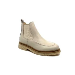 bline Ivoire 3-40104 Cuir Dark Beige*Femme Bottines