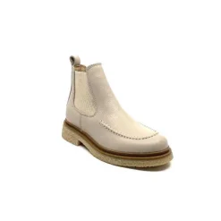 bline Ivoire 3-40104 Cuir Dark Beige*Femme Bottines
