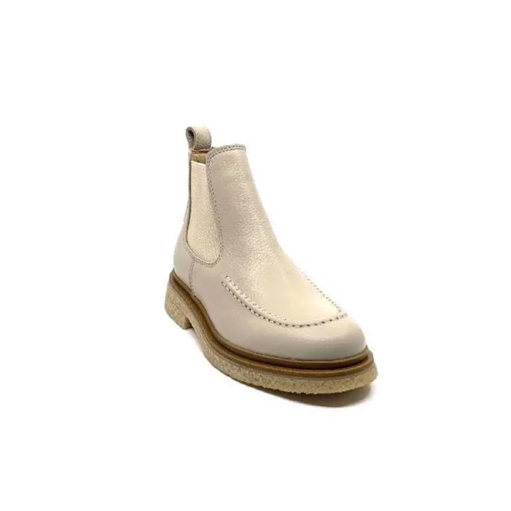 bline Ivoire 3-40104 Cuir Dark Beige*Femme Bottines