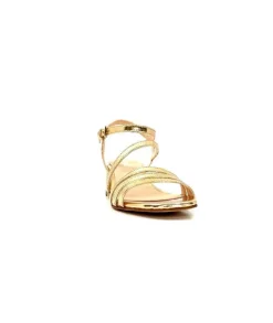 Ivoire0104a Ivoire 49287 Cuir Dore*Femme Sandales