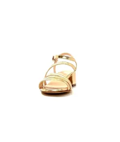 Ivoire0104a Ivoire 49287 Cuir Dore*Femme Sandales