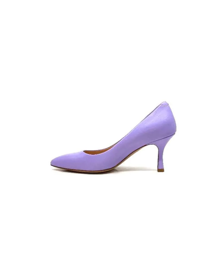 franco russo napoli fgr Ivoire 1901 Cuir Glycine*Femme Escarpins