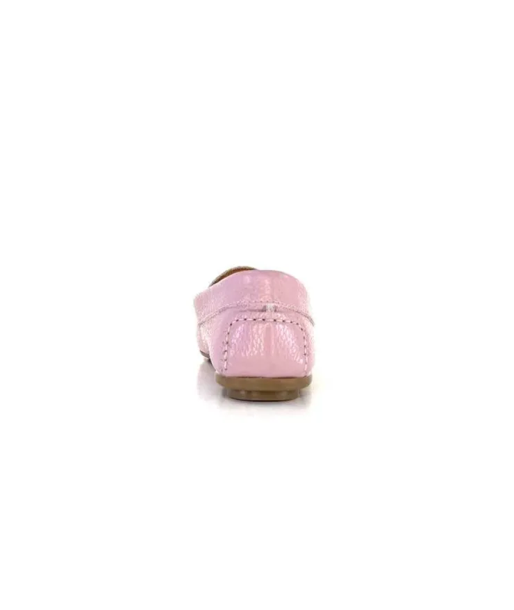 Ivoire0209b Ivoire 10322 Cuir Mauve*Femme Mocassins