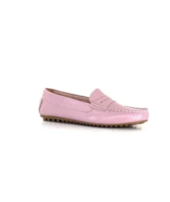 Ivoire0209b Ivoire 10322 Cuir Mauve*Femme Mocassins