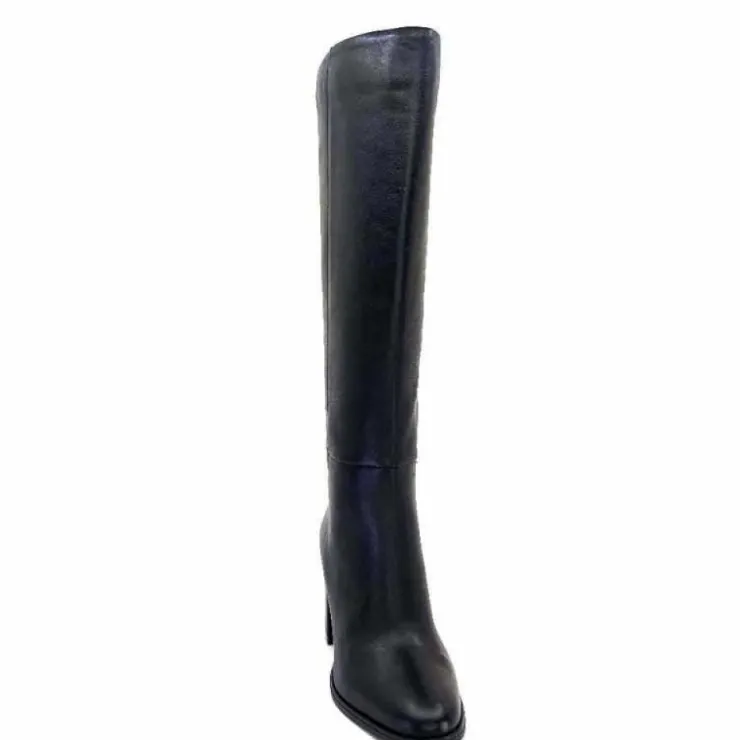 Ivoire0104a Ivoire 52108 Cuir Noir*Femme Bottes