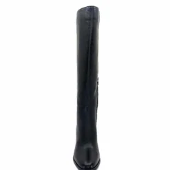 Ivoire0104a Ivoire 52108 Cuir Noir*Femme Bottes