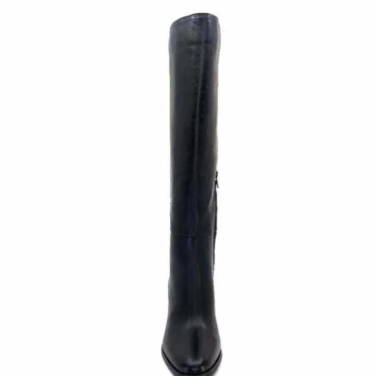 Ivoire0104a Ivoire 52108 Cuir Noir*Femme Bottes