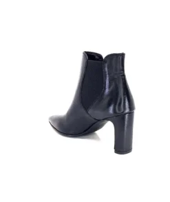 Ivoire0104a Ivoire 50090 Cuir Noir*Femme Bottines