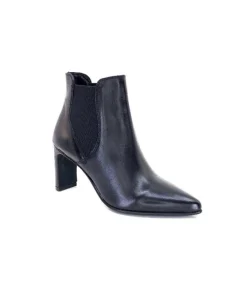 Ivoire0104a Ivoire 50090 Cuir Noir*Femme Bottines