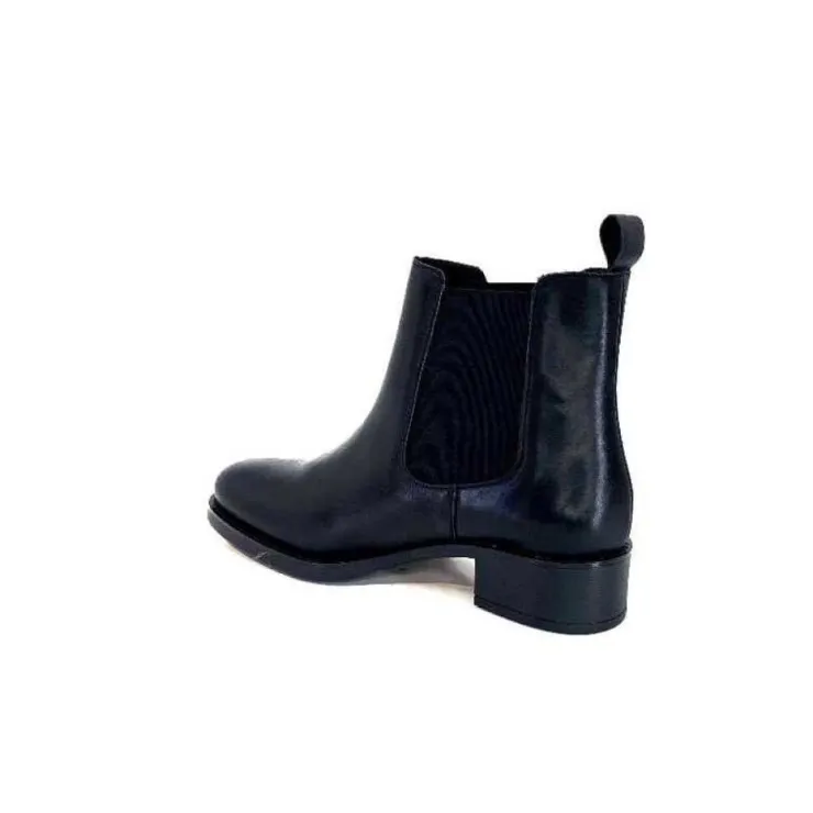 We Do Ivoire 99763 Cuir Noir*Femme Bottines
