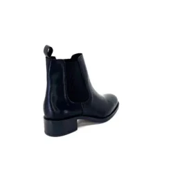 We Do Ivoire 99763 Cuir Noir*Femme Bottines