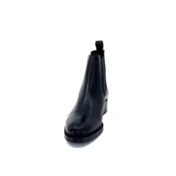 We Do Ivoire 99763 Cuir Noir*Femme Bottines