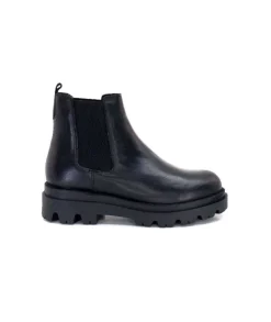 Ivoire0351a Ivoire 9615312 Cuir Noir*Femme Bottines