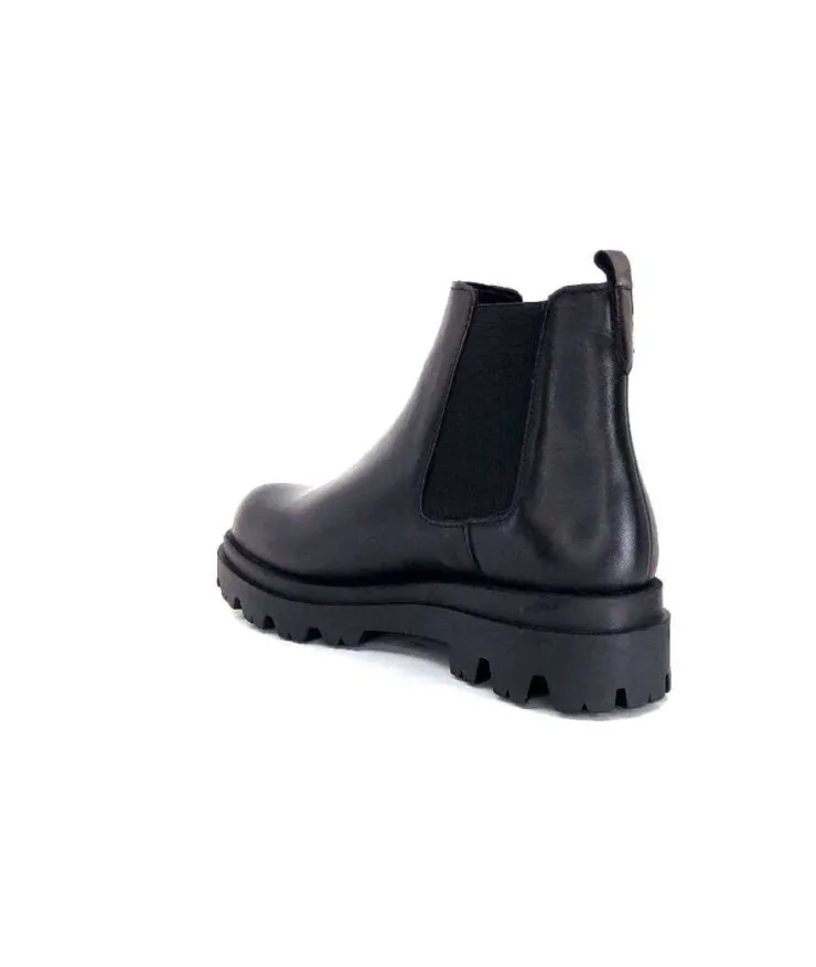 Ivoire0351a Ivoire 9615312 Cuir Noir*Femme Bottines