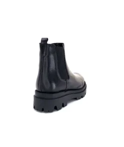 Ivoire0351a Ivoire 9615312 Cuir Noir*Femme Bottines