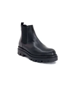 Ivoire0351a Ivoire 9615312 Cuir Noir*Femme Bottines